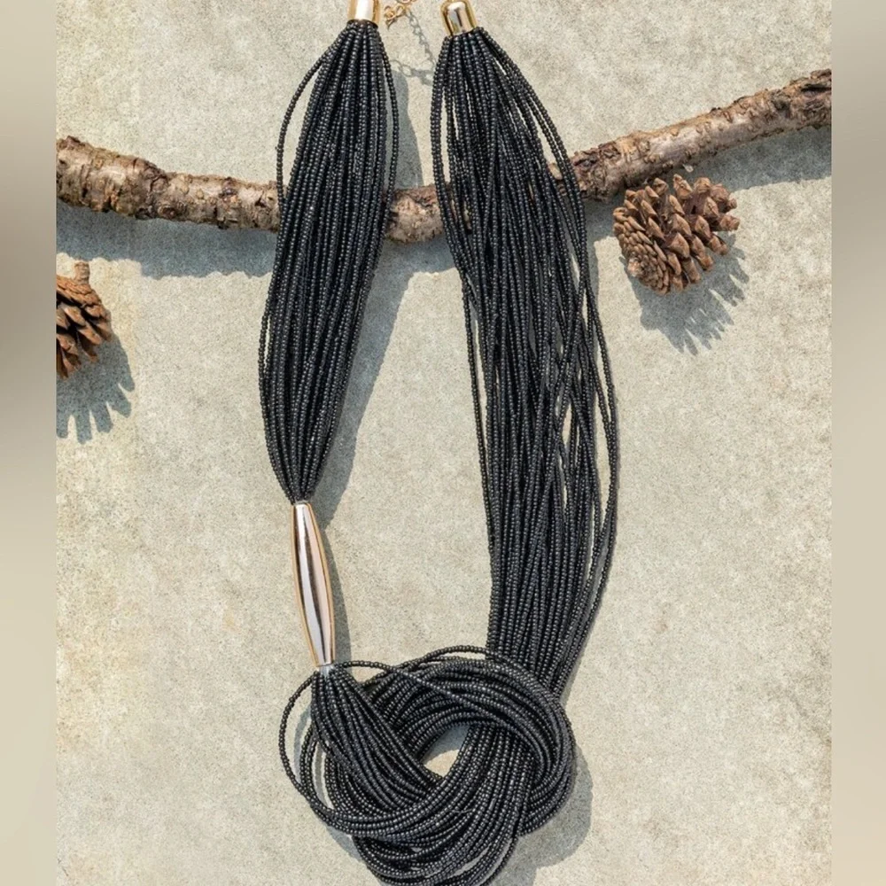 Women's Minimalist Rice Beads Necklace